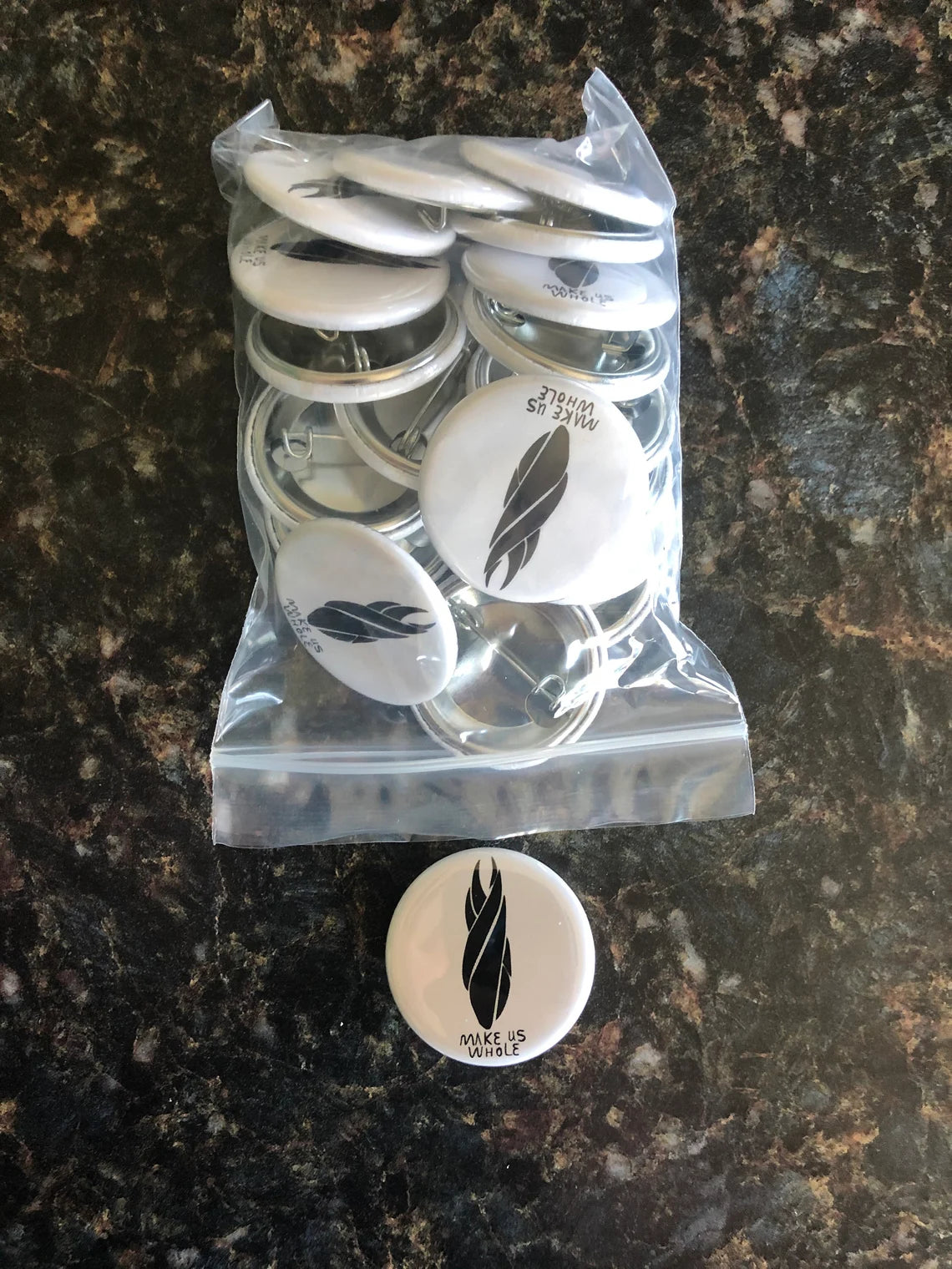Dead Space "Make Us Whole" Marker Button