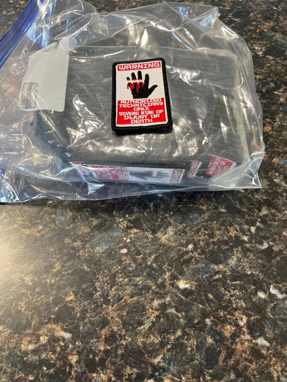 Dead Space "Authorized Technicians Only" Warning Patch