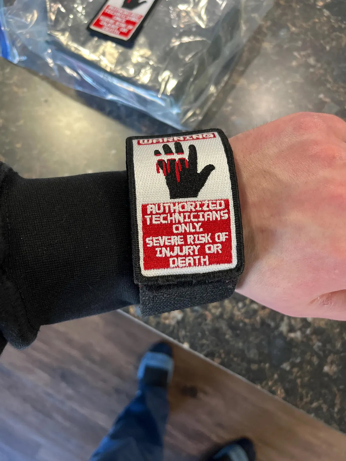 Dead Space "Authorized Technicians Only" Warning Patch