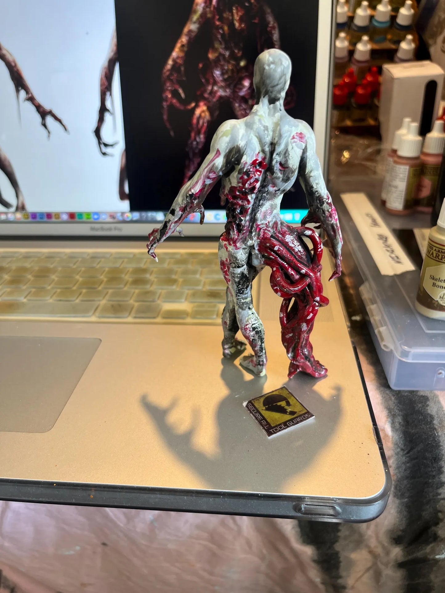 Dead Space Puker Necromorph Resin Statue | 3D Printed Fan Art Figure