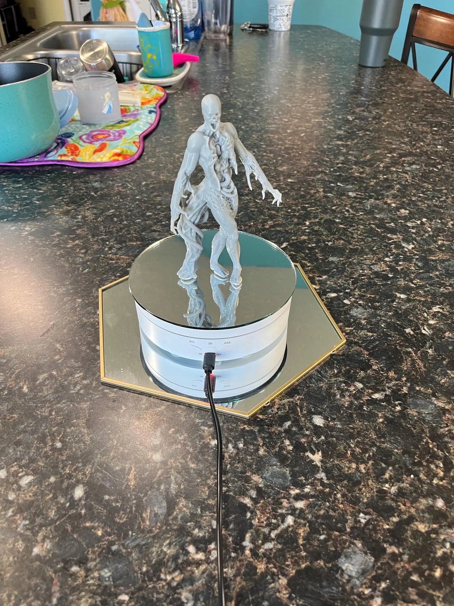 Dead Space Puker Necromorph Resin Statue | 3D Printed Fan Art Figure