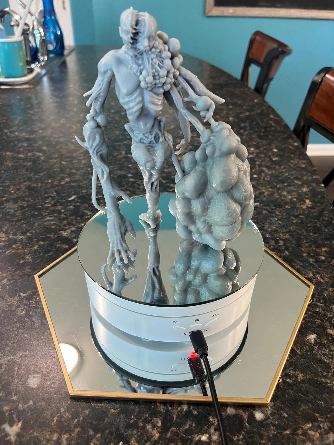 Dead Space Necromorph Exploder Figure | 3D Resin Print Statue | Gamer Gift & Collectible Fan Art